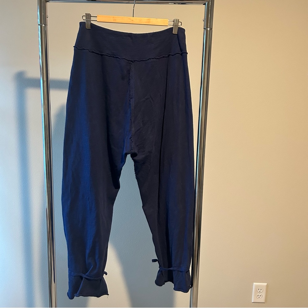 Free People Intimately Sleep or Lounge Pants Size Small in Navy Blue GUC - Picture 2 of 10